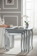 Oymalı Lukens Nesting Table - Image 6