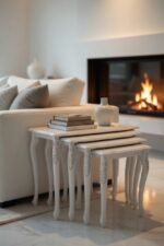Oymalı Lukens Nesting Table - Image 10