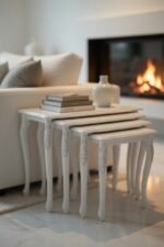 Oymalı Lukens Nesting Table - Image 11